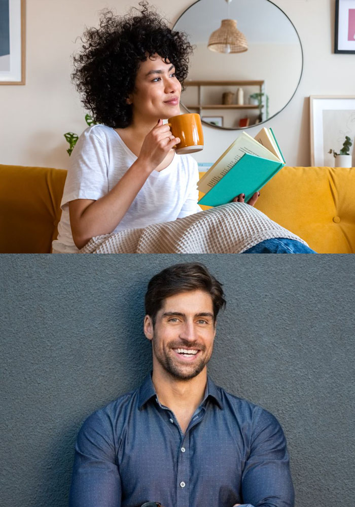 ¿Quieres ser feliz contigo o sin ti?