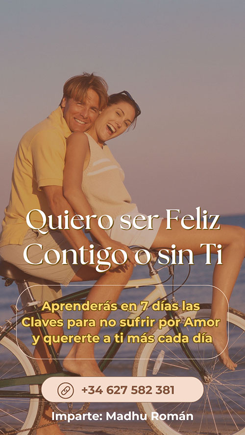 Curso On-line: Quiero SER FELIZ, Contigo o sin Ti